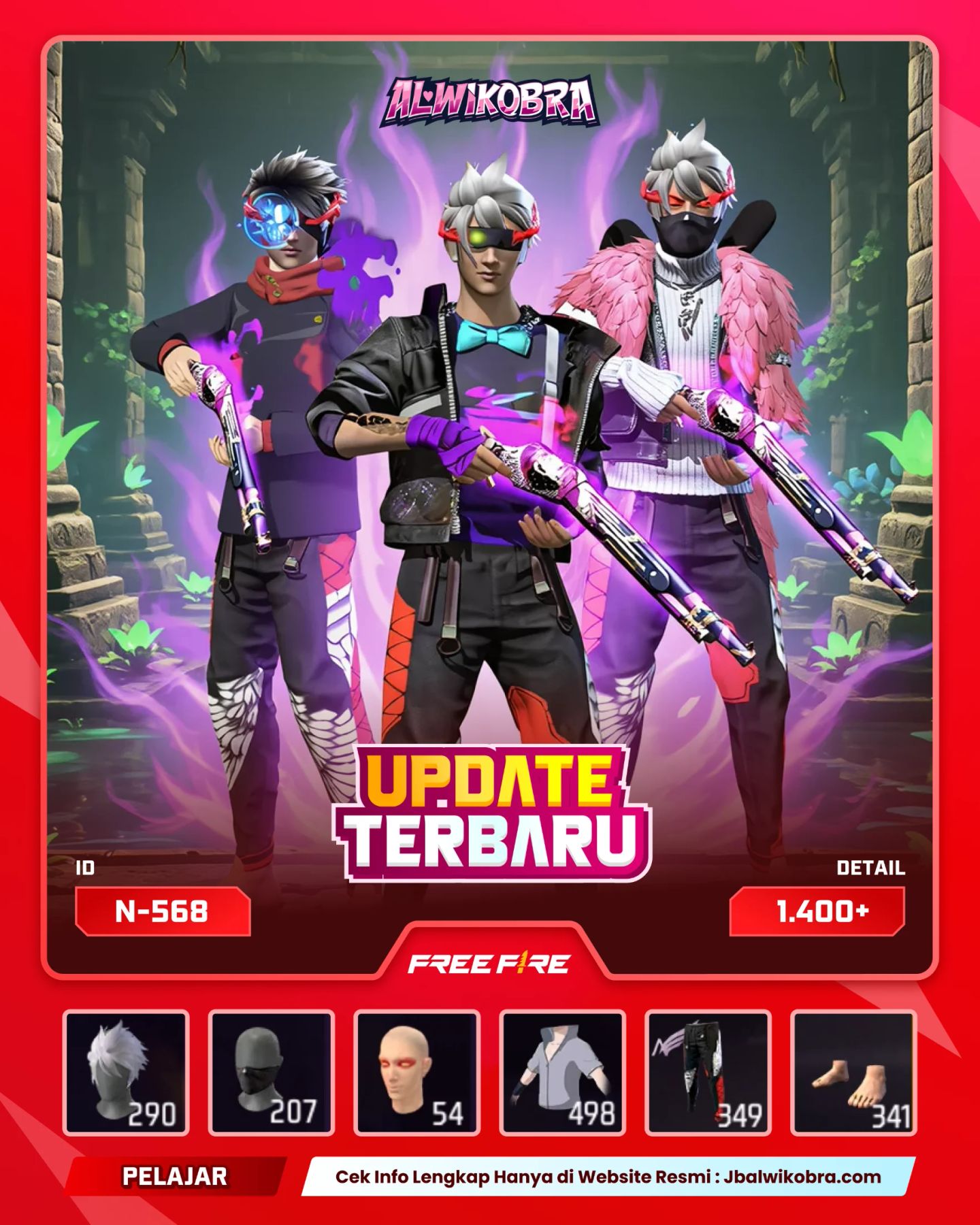FREE FIRE N568