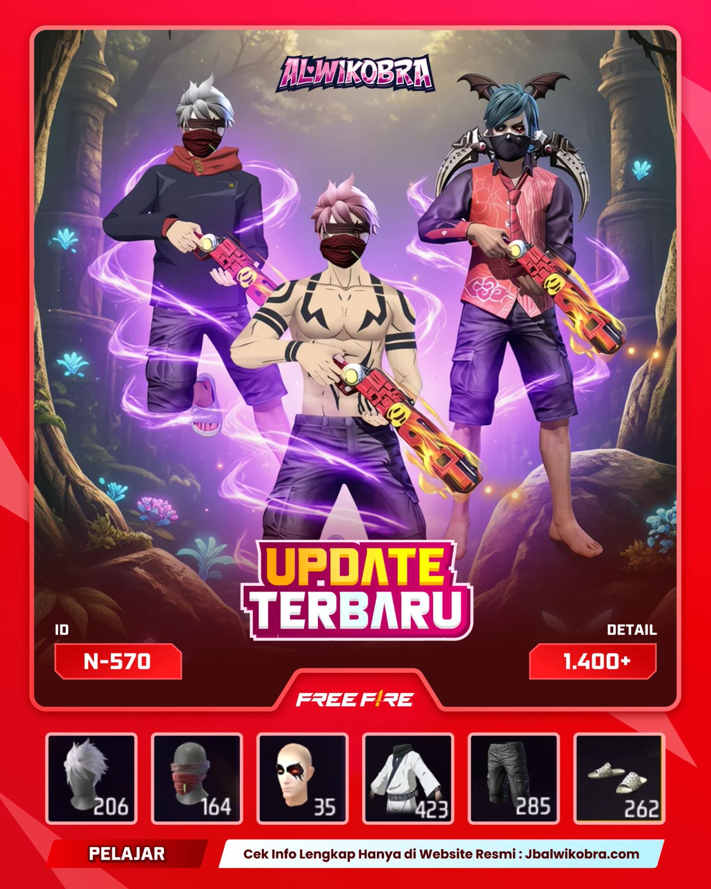 FREE FIRE N570