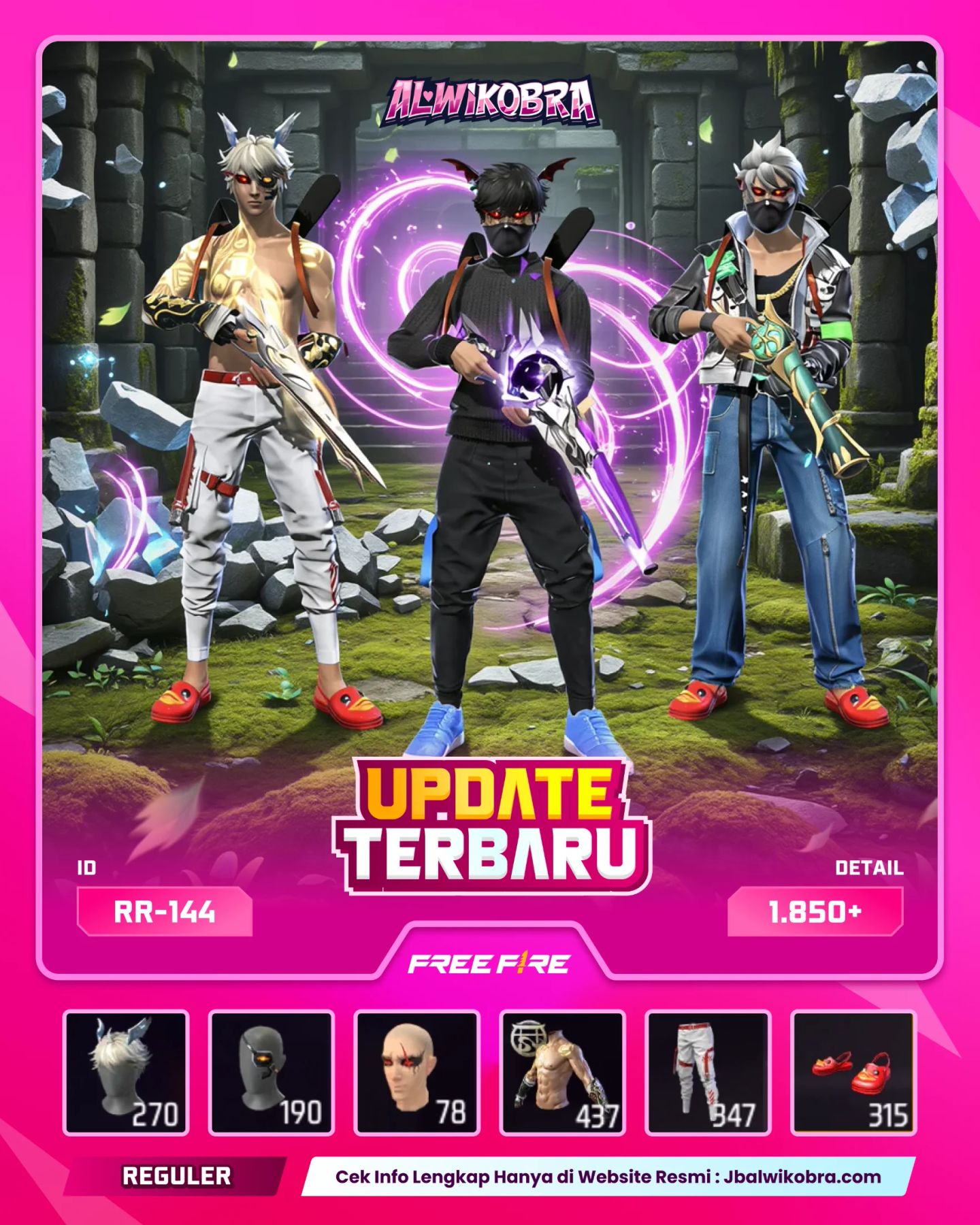 FREE FIRE RR144
