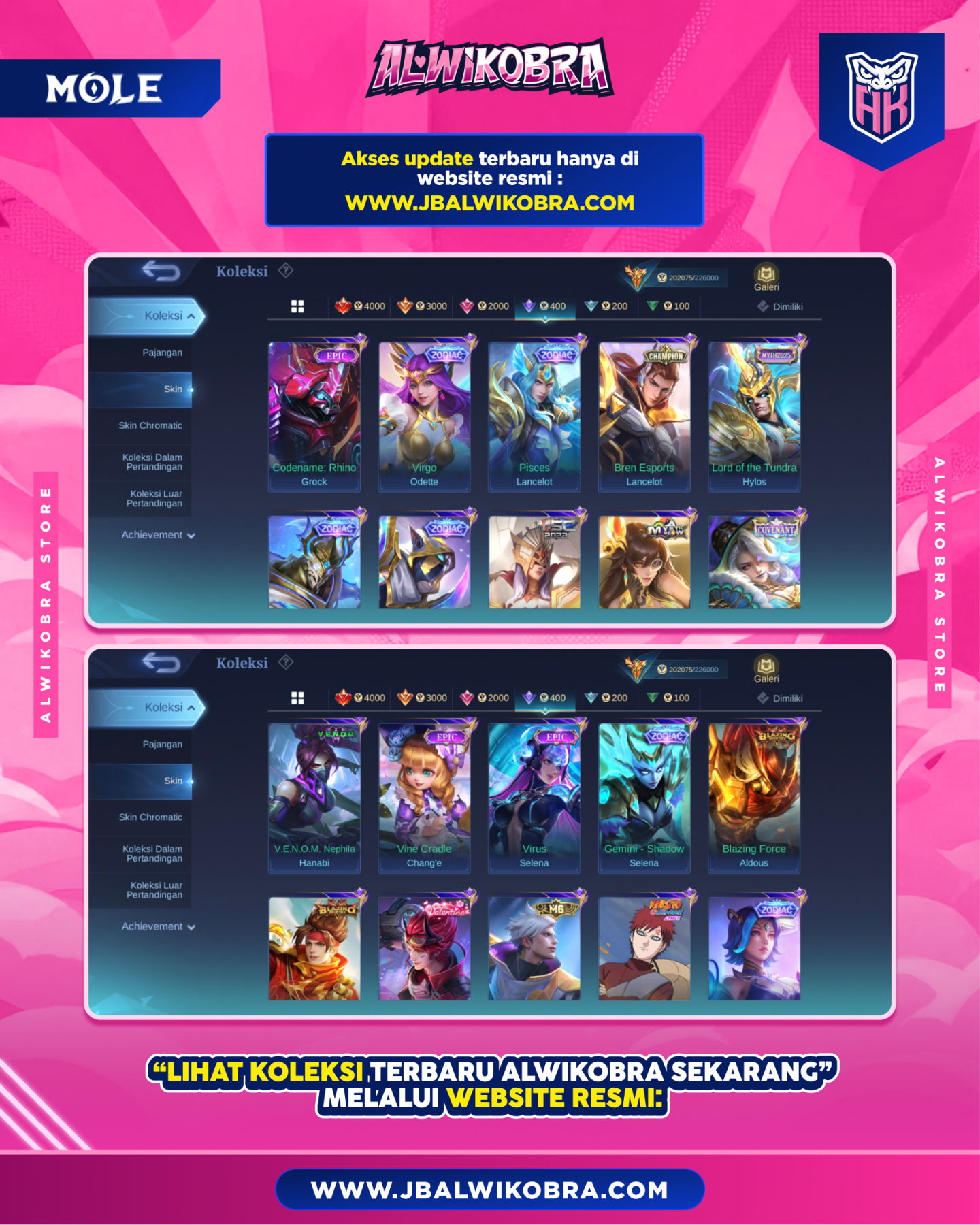 MOBILE LEGEND R183 8