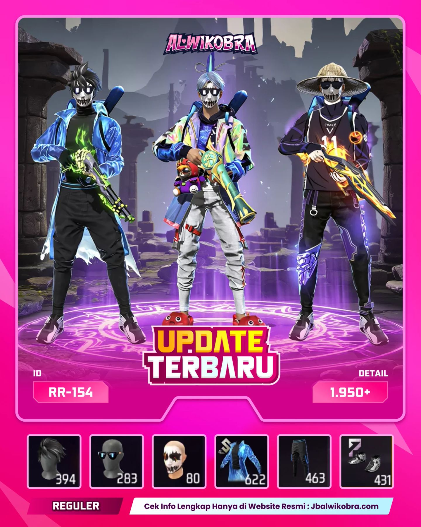 FREE FIRE RR154